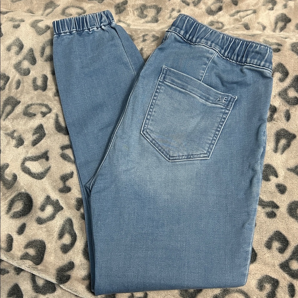 American Eagle Outfitters Soft Knit Blue Joggers